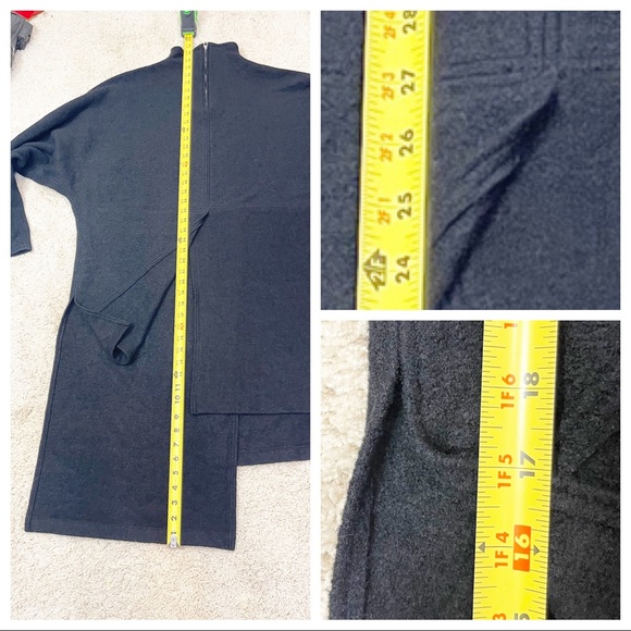 Nehera wool blend Asymetric tunic - Picture 5 of 10